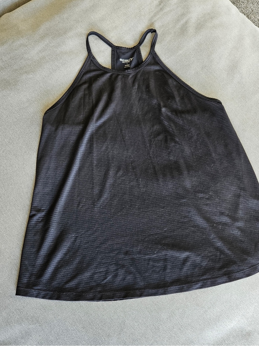 Old Navy Black Racerback Workout Tank Top